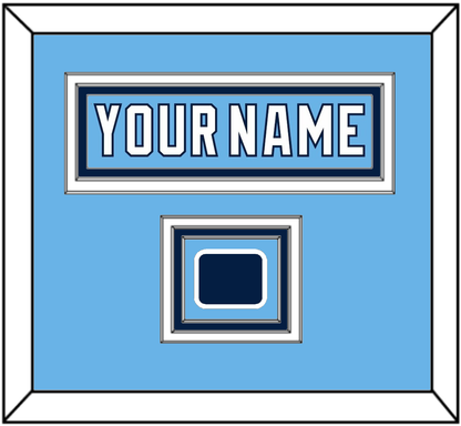 Pittsburgh Nameplate & 2008 Winter Classic Patch - Powder Blue Jersey - Premier Tier 2