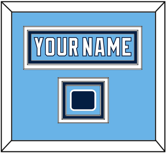 Pittsburgh Nameplate & 2008 Winter Classic Patch - Powder Blue Jersey - Premier Tier 2