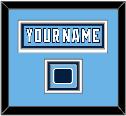 Pittsburgh Nameplate & 2008 Winter Classic Patch - Powder Blue Jersey - Premier Tier 2