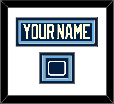 Pittsburgh Nameplate & 2011 Winter Classic Patch - Blue Jersey - Premier Tier 1