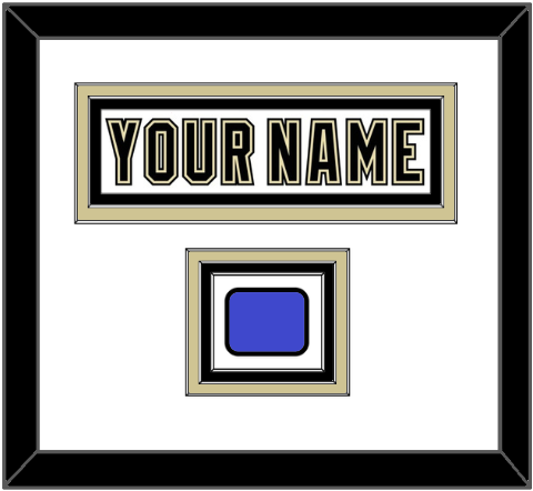 Pittsburgh Nameplate & 2014 Stadium Series-Chicago Patch - White Jersey - Triple Mat 1