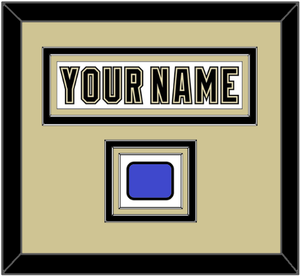 Pittsburgh Nameplate & 2014 Stadium Series-Chicago Patch - White Jersey - Triple Mat 2