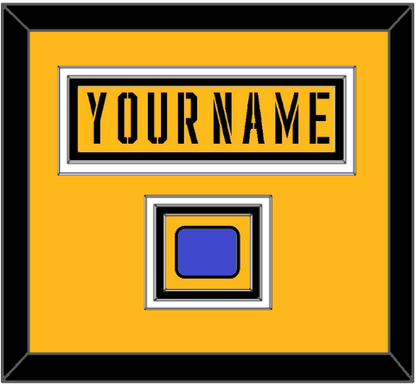 Pittsburgh Nameplate & 2017 Stadium Series Patch - Gold Jersey - Premier Tier 2