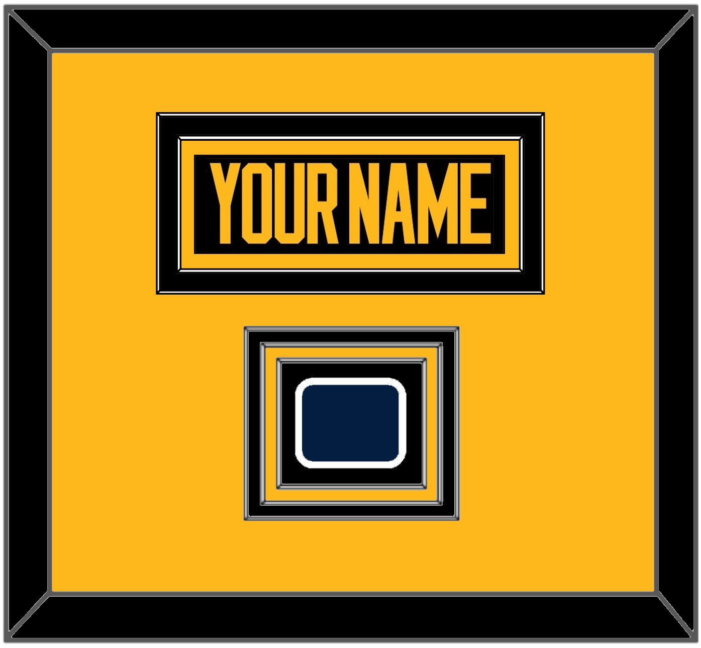 Pittsburgh Nameplate & 2019 Stadium Series Patch - Black Jersey - Premier Tier 2