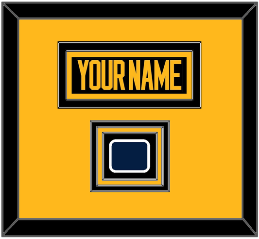 Pittsburgh Nameplate & 2019 Stadium Series Patch - Black Jersey - Premier Tier 2