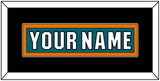 San Jose Nameplate - Home Teal (2017-2022) - Single Mat 3