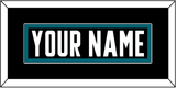 San Jose Nameplate - Alternate Black - Single Mat 2
