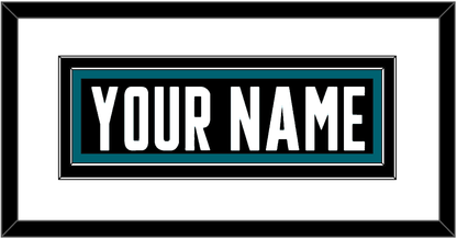 San Jose Nameplate - Alternate Black - Signature Tier 1
