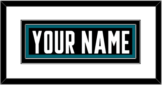 San Jose Nameplate - Alternate Black - Signature Tier 1