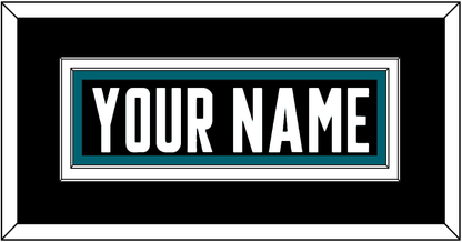 San Jose Nameplate - Alternate Black - Signature Tier 2