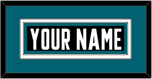 San Jose Nameplate - Alternate Black - Signature Tier 3
