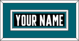 San Jose Nameplate - Alternate Black - Double Mat 3