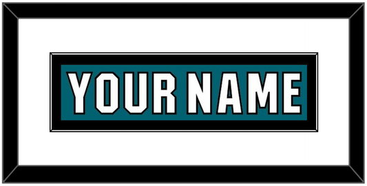 San Jose Nameplate - Home Teal (2017-2022) - Essential Tier 1
