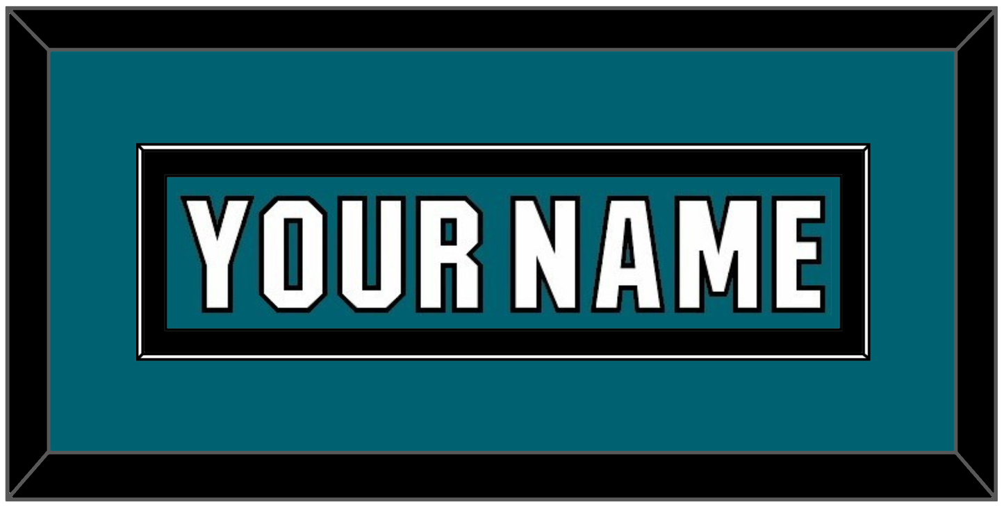 San Jose Nameplate - Home Teal (2017-2022) - Essential Tier 2