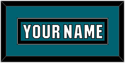 San Jose Nameplate - Home Teal (2017-2022) - Essential Tier 2