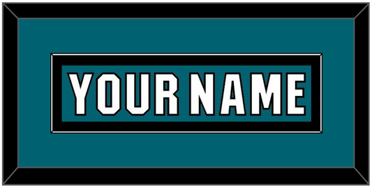 San Jose Nameplate - Home Teal (2017-2022) - Essential Tier 2