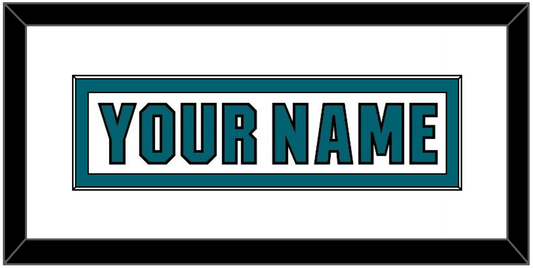 San Jose Nameplate - Road White (2017-2022) - Essential Tier 1