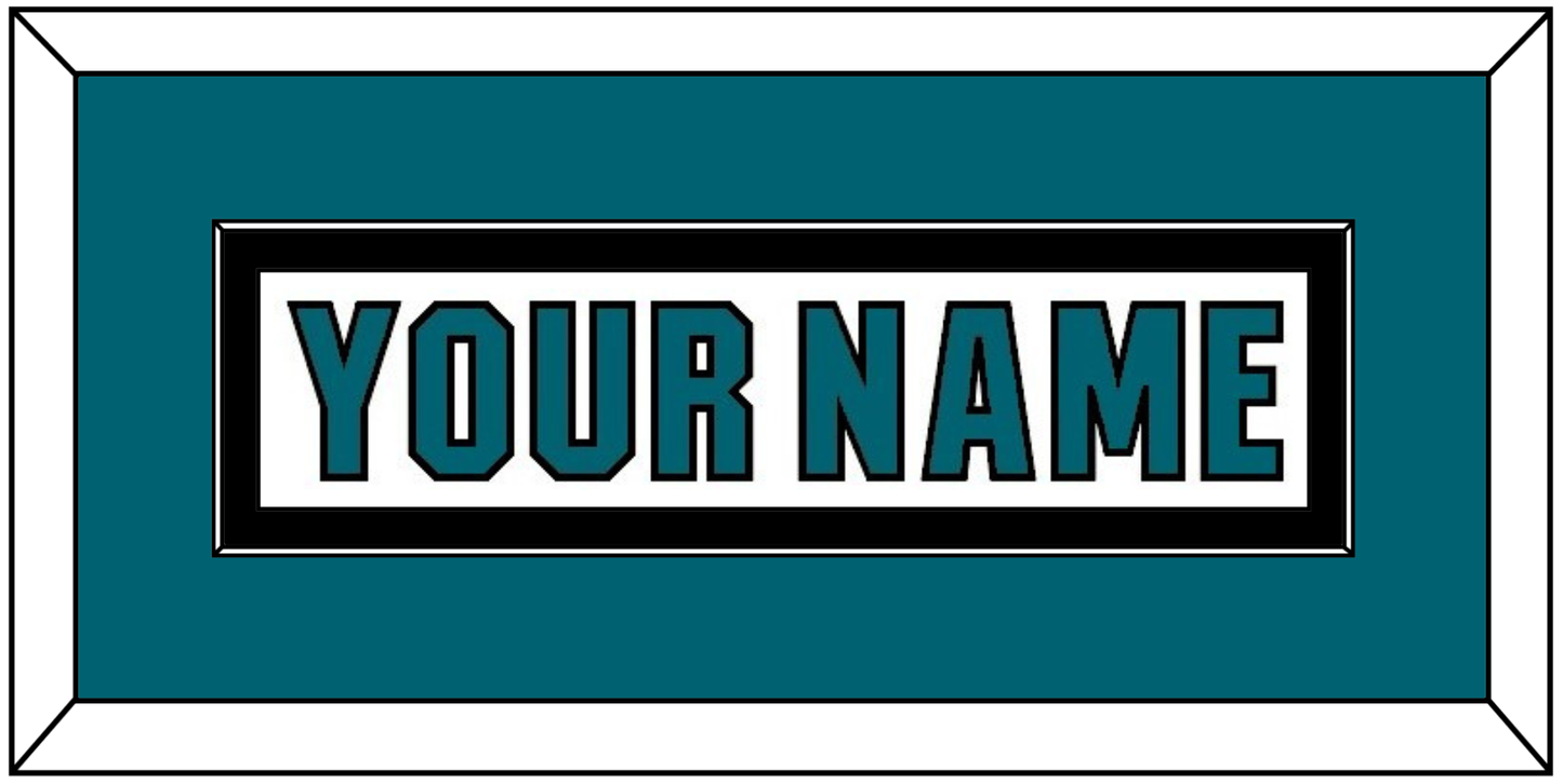 San Jose Nameplate - Road White (2017-2022) - Essential Tier 2