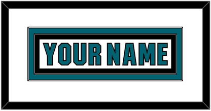 San Jose Nameplate - Road White (2017-2022) - Signature Tier 1