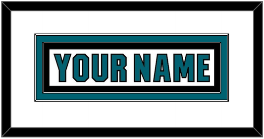 San Jose Nameplate - Road White (2017-2022) - Signature Tier 1