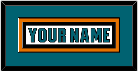 San Jose Nameplate - Road White (2017-2022) - Signature Tier 2