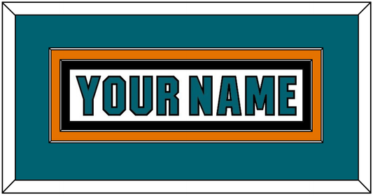 San Jose Nameplate - Road White (2017-2022) - Signature Tier 2