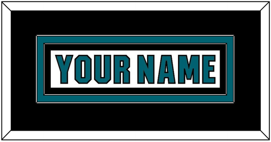 San Jose Nameplate - Road White (2017-2022) - Signature Tier 4