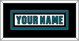 San Jose Nameplate - Road White (2017-2022) - Double Mat 4