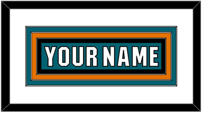 San Jose Nameplate - Home Teal (2017-2022) - Premier Tier 1