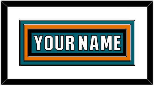 San Jose Nameplate - Home Teal (2017-2022) - Premier Tier 1
