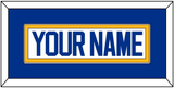 St. Louis Nameplate - Home White (1995-1998) - Single Mat 2