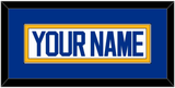 St. Louis Nameplate - Home White (1995-1998) - Single Mat 2