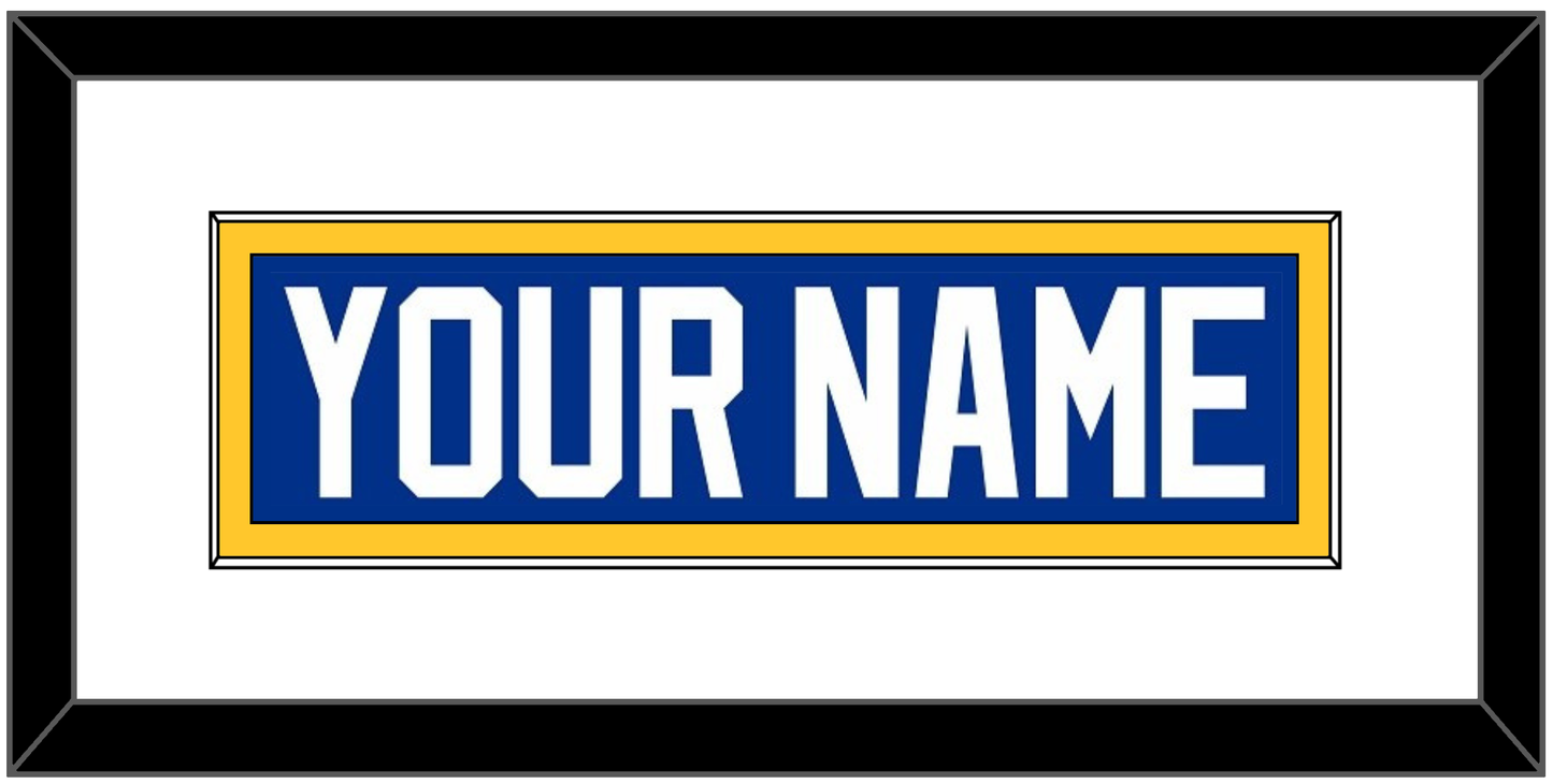 St. Louis Nameplate - Road Blue (1995-1998) - Essential Tier 1
