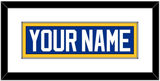 St. Louis Nameplate - Road Blue (1995-1998) - Single Mat 1