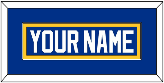 St. Louis Nameplate - Road Blue (1995-1998) - Essential Tier 3