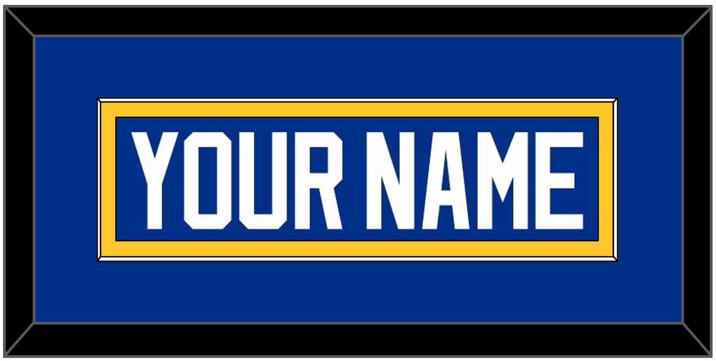St. Louis Nameplate - Road Blue (1995-1998) - Essential Tier 3
