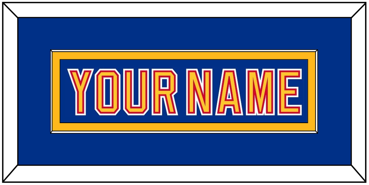 St. Louis Nameplate - Road Blue (1992-1995) - Essential Tier 2