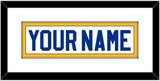 St. Louis Nameplate - Home White (1987-1992) - Single Mat 1