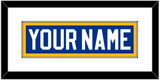 St. Louis Nameplate - Road Blue (1987-1992) - Single Mat 1