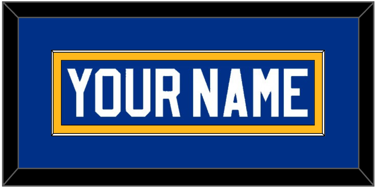 St. Louis Nameplate - Road Blue (1987-1992) - Essential Tier 2