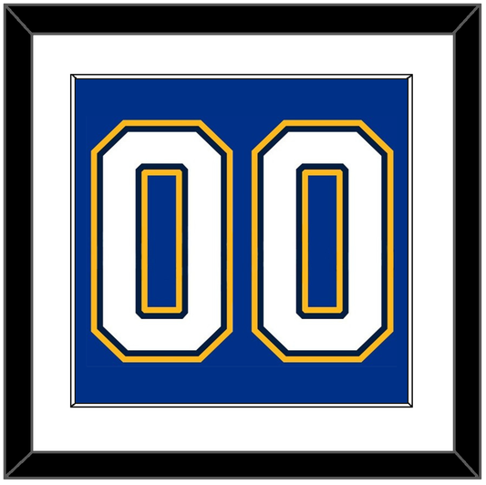 St. Louis Number (Back) - Alternate Blue - Essential Tier 1