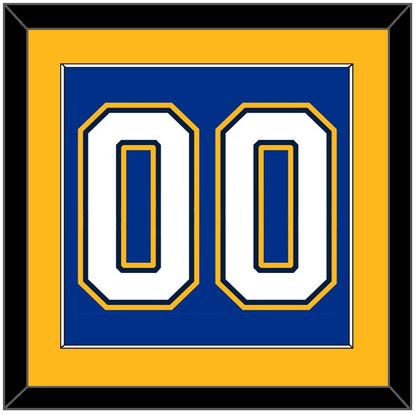 St. Louis Number (Back) - Alternate Blue - Essential Tier 2