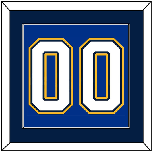 St. Louis Number (Back) - Alternate Blue - Essential Tier 3