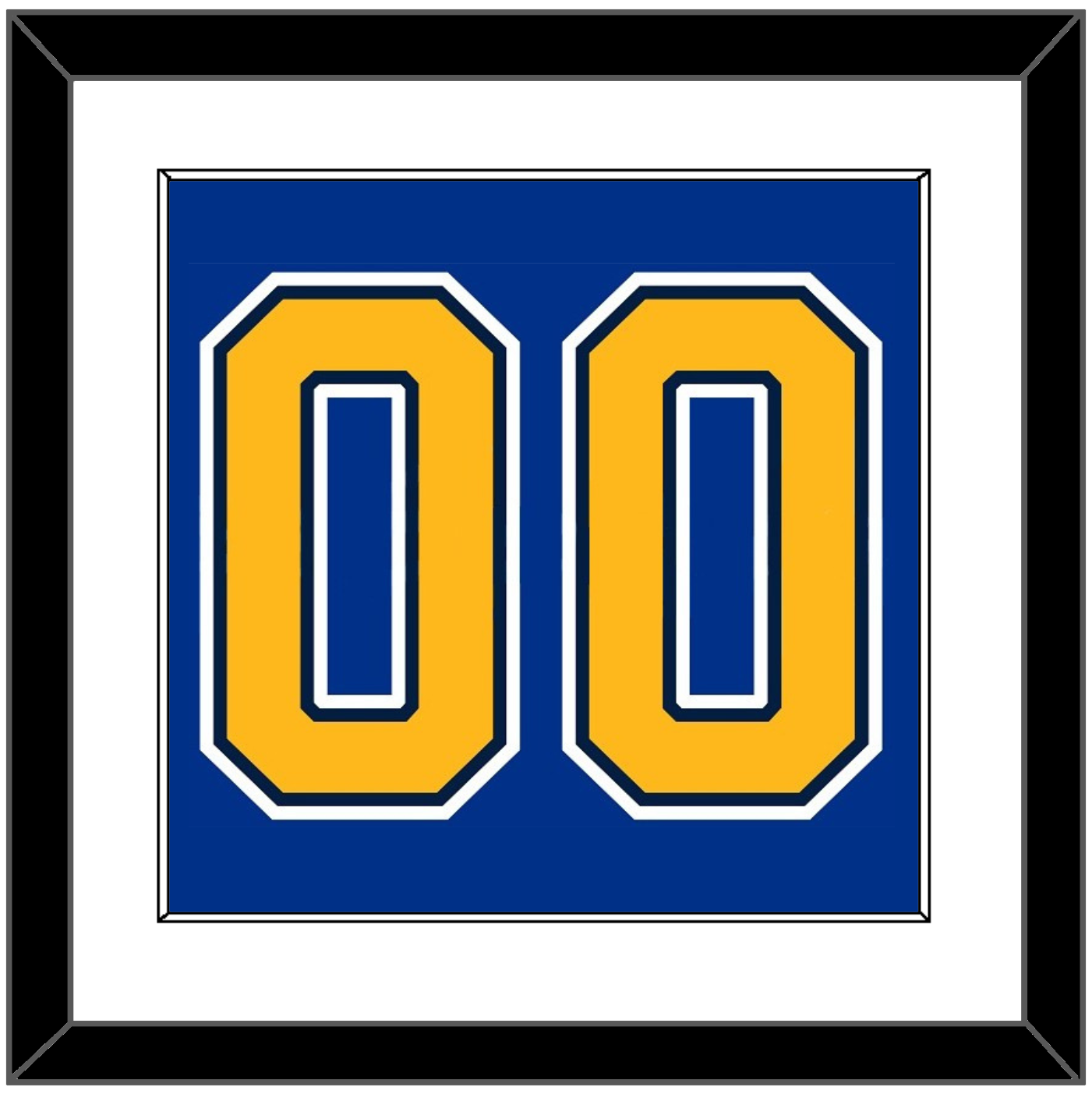 St. Louis Number (Back) - Home Blue (2007-2014) - Essential Tier 1