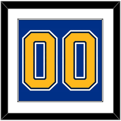St. Louis Number (Back) - Home Blue (2007-2014) - Essential Tier 1