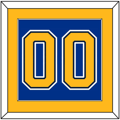 St. Louis Number (Back) - Road/Home Blue (1998-2007) - Essential Tier 2