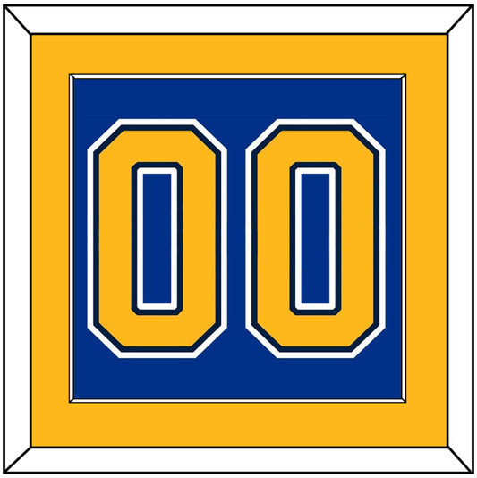 St. Louis Number (Back) - Home Blue (2014-2017) - Essential Tier 2