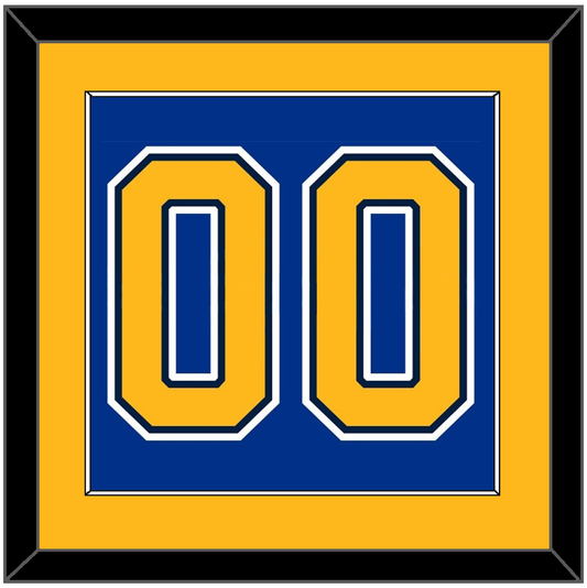 St. Louis Number (Back) - Home Blue (2014-2017) - Essential Tier 2