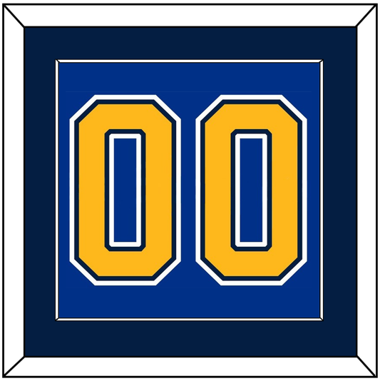 St. Louis Number (Back) - Home Blue (2014-2017) - Essential Tier 3