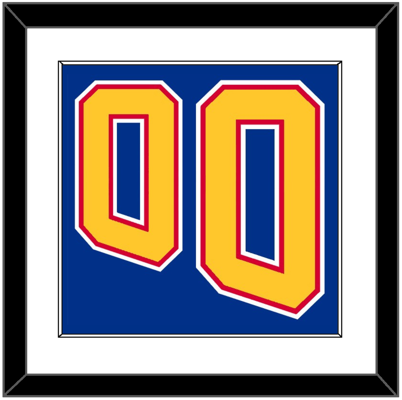 St. Louis Number (Back) - Road Blue (1995-1998) - Essential Tier 1